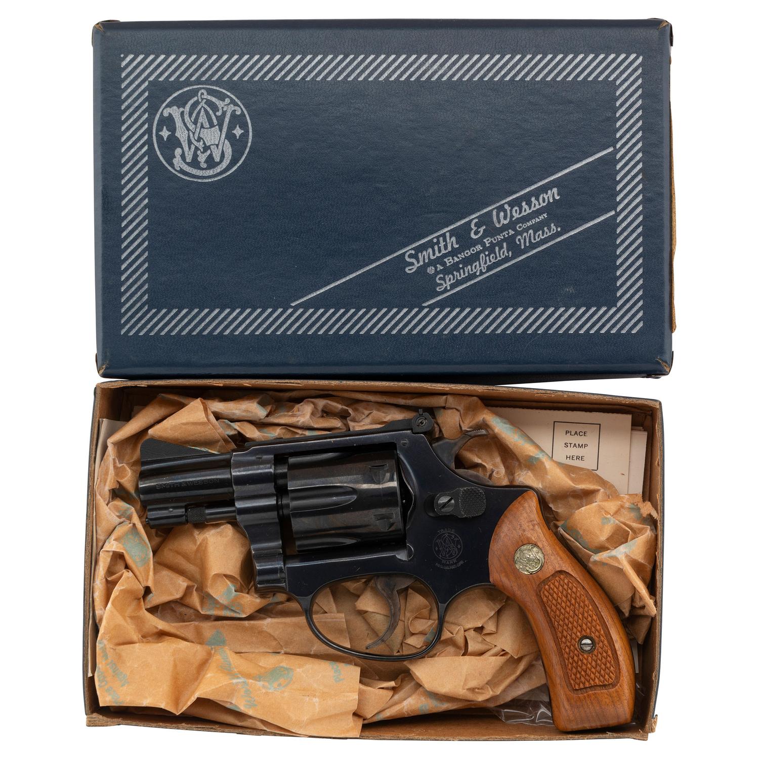 *Smith & Wesson Model 34-1 with 2" Barrel and Box