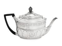 A George III Silver Four-Piece Tea and Coffee Service