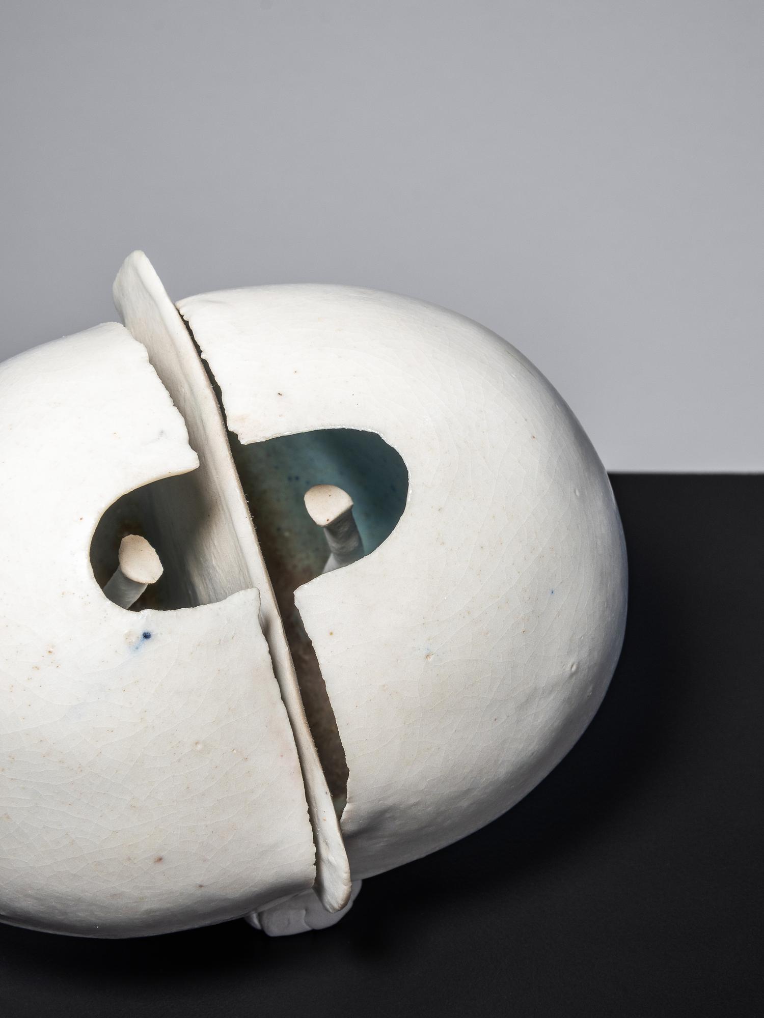 Untitled Split Sphere with Blade, c. 1975 from the Reveal/Conceal Series