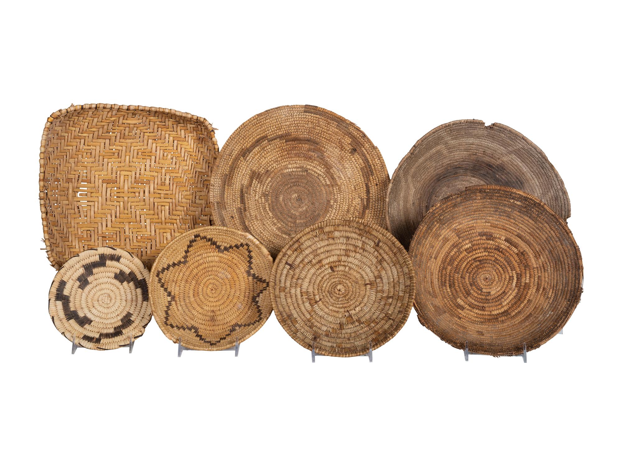 Collection of Southwestern Utilitarian Baskets