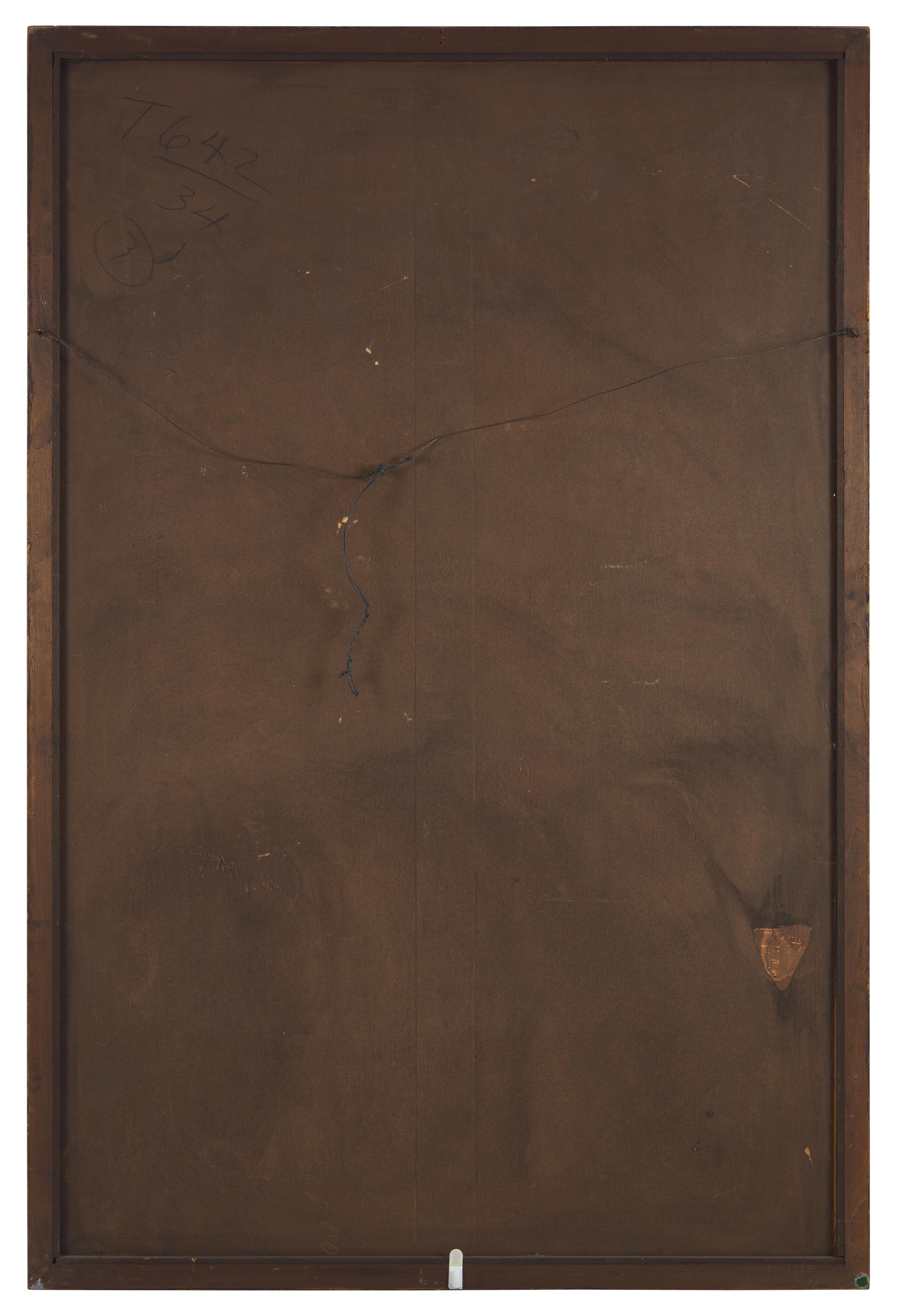 A Zuber & Cie Three-Panel Wallpaper "Vues D'Amerique du Nord" Depicting Boston Harbor