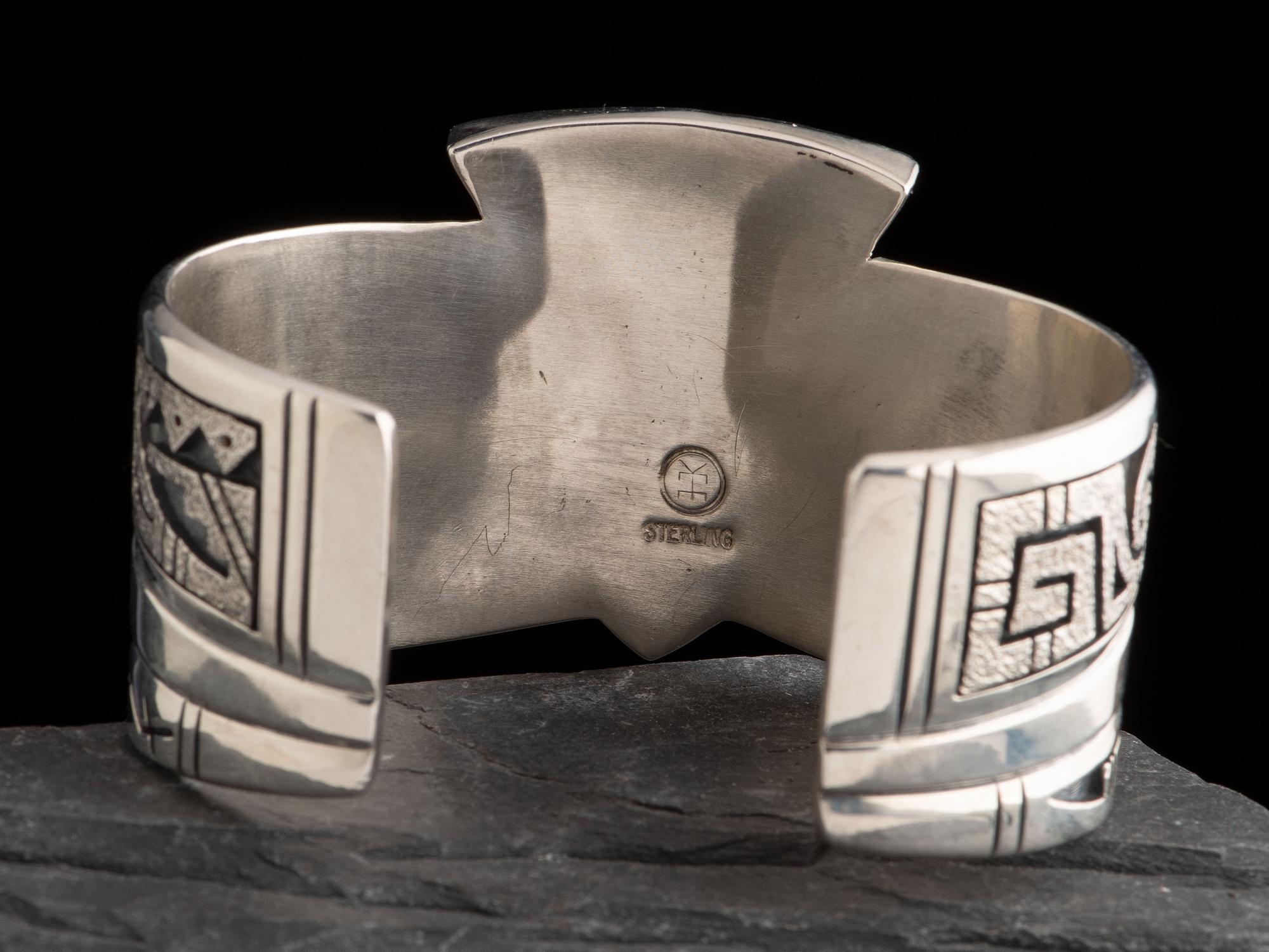Sterling Silver and Turquoise Cuff Bracelet
