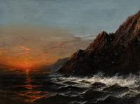 A Rocky Coast , 1877