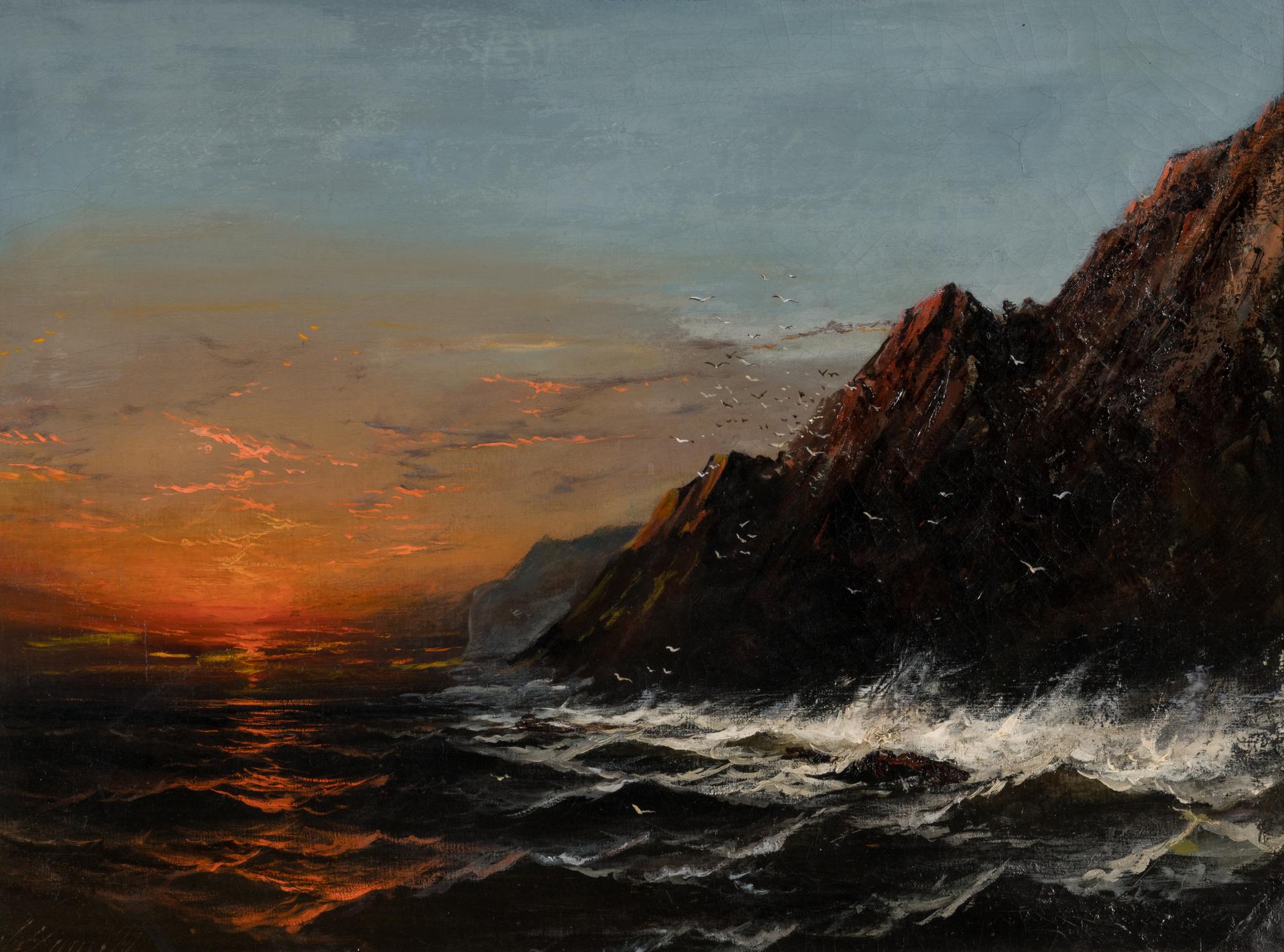 A Rocky Coast , 1877