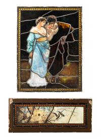 A Leaded Glass Window