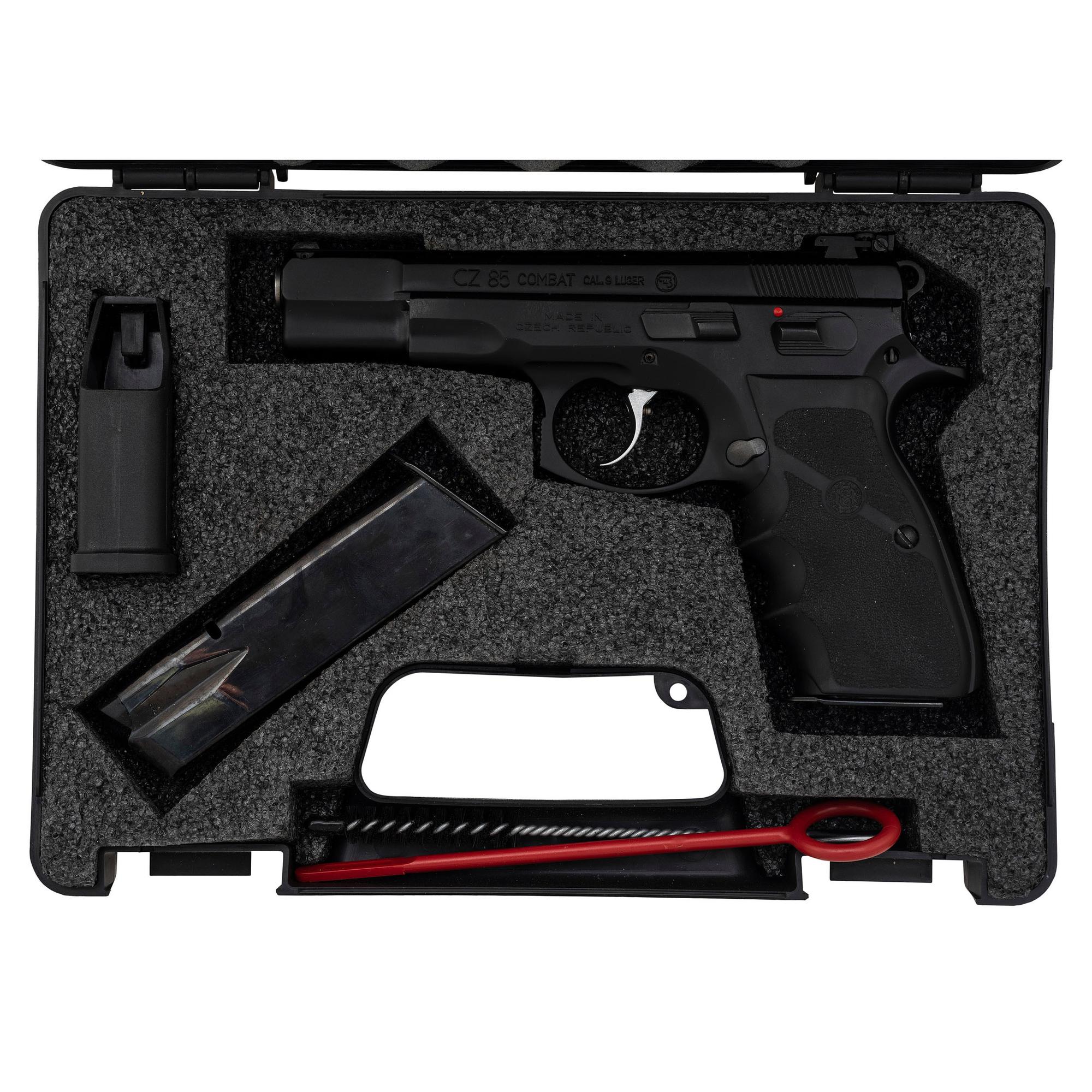 * CZ 85 Combat Pistol in Box with Accessories
