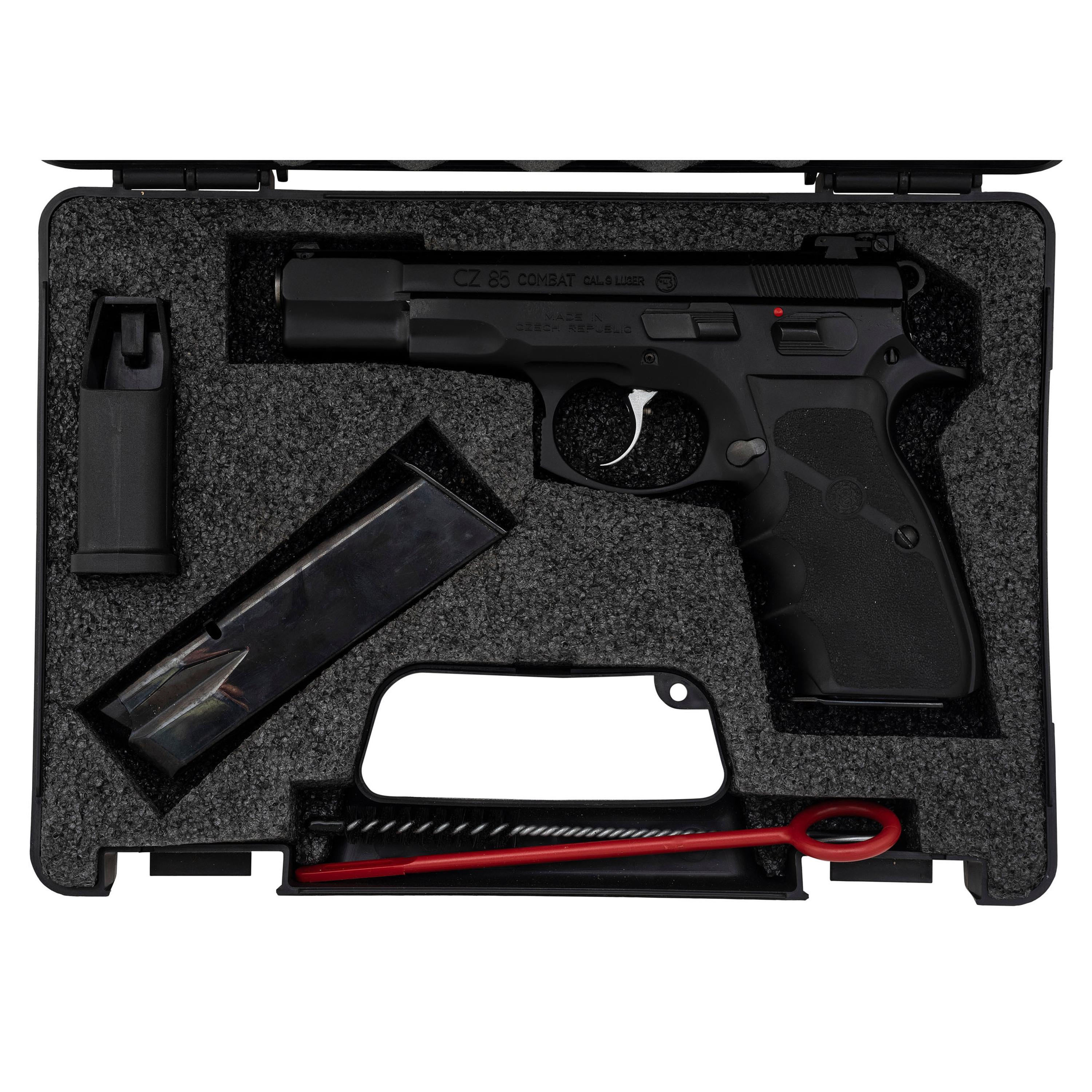 * CZ 85 Combat Pistol in Box with Accessories