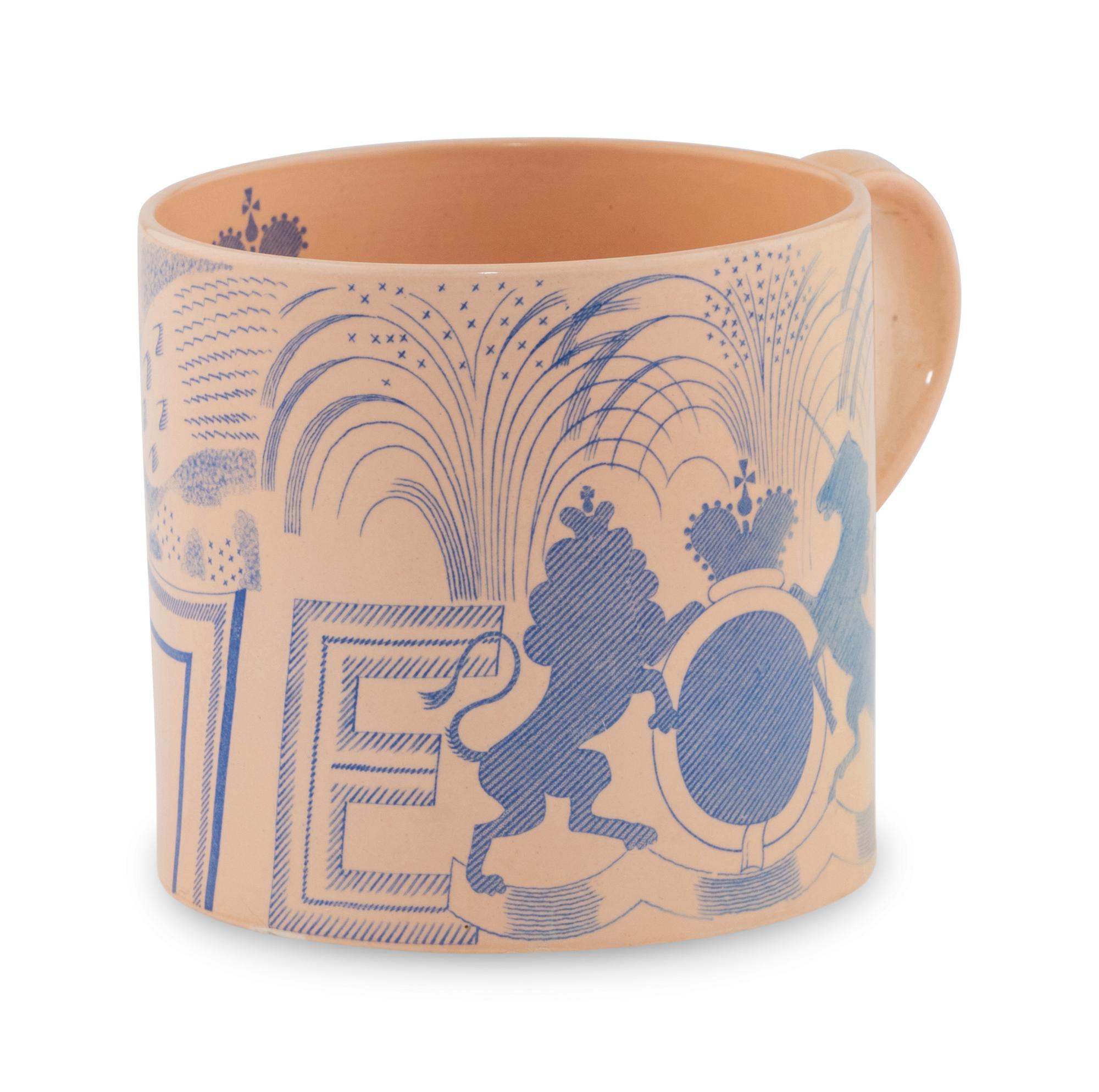 An Eric Ravilious for Wedgwood Commemorative Edward VIII Mug