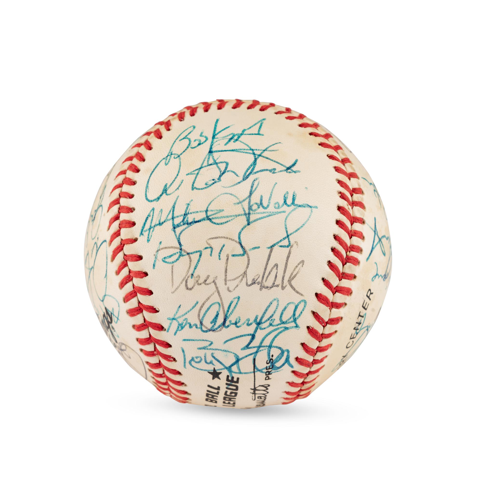 A 1988 Pittsburgh Pirates Team Signed Autograph Baseball