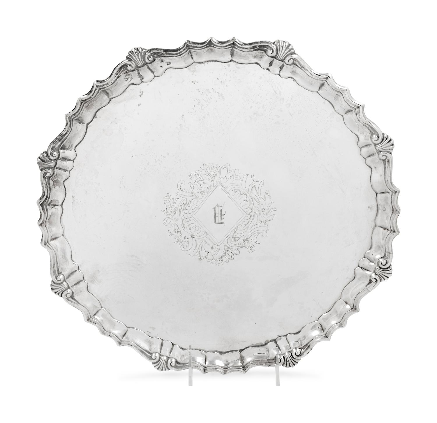 A George II Silver Salver
