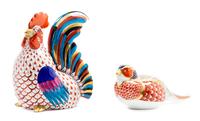 A Herend Rooster Height of rooster 5 1/2 inches.