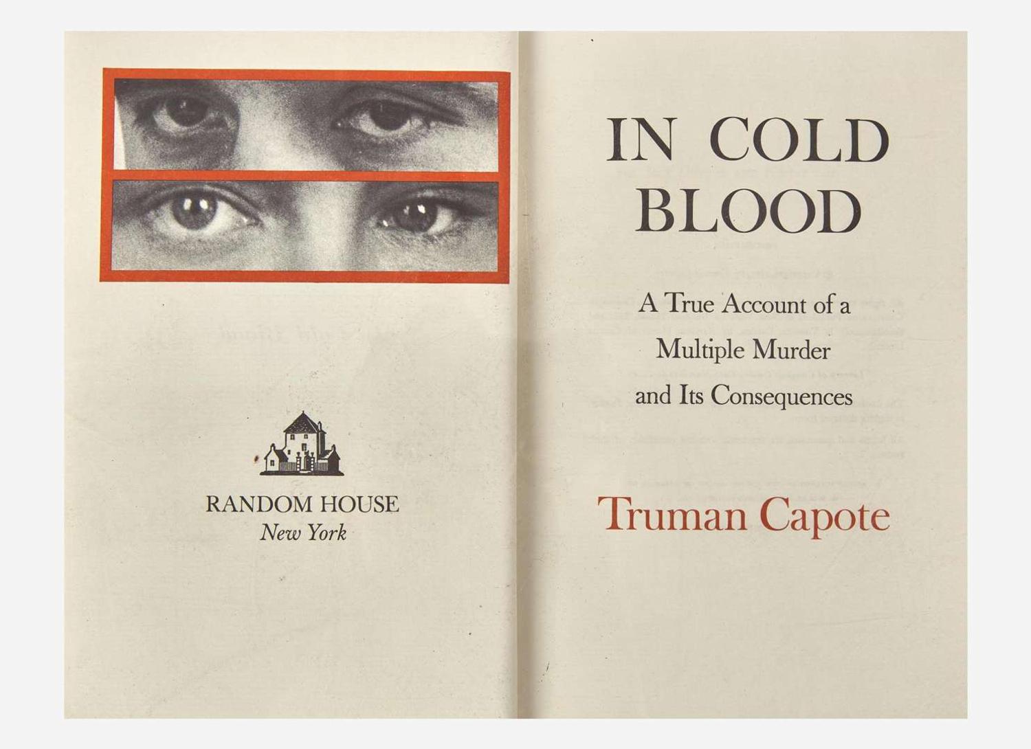 [Literature] Capote, Truman: In Cold Blood...