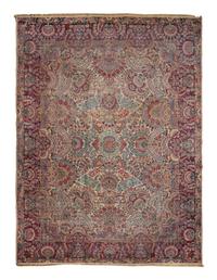A Lavar Kirman Wool Rug