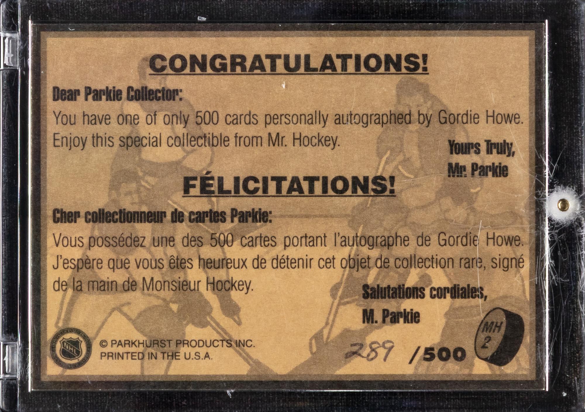The Ultimate Collection of Gordie Howe Signed Autograph Hockey Cards (32 Total)