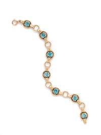 RETRO, BLUE ZIRCON BRACELET
