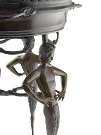A Pompeiian Style Bronze Jardinière
