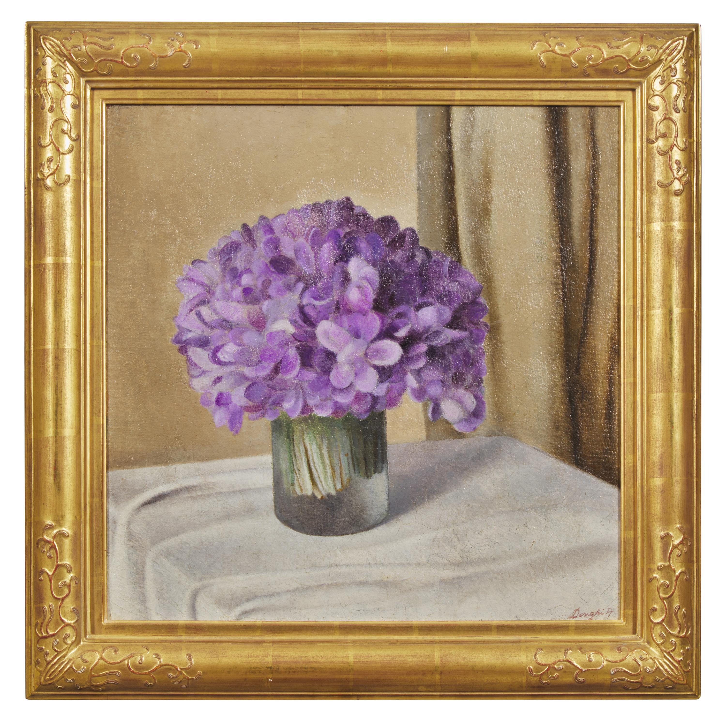 Viole nel Vaso (Violets in a Vase), circa 1923
