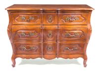 A Louis XV Provincial Style Commode Height 35 x width 50 x depth 21 1/4 inches. — 20TH CENTURY