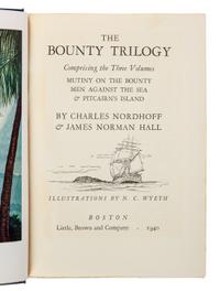 NORDHOFF, Charles (18878-1947) and James Norman HALL (1887-1951). Mutiny on the Bounty . Boston: Little, Brown, and Company, 1932.