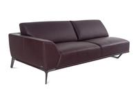 A Roche Bobois Leather-Upholstered Sectional Sofa