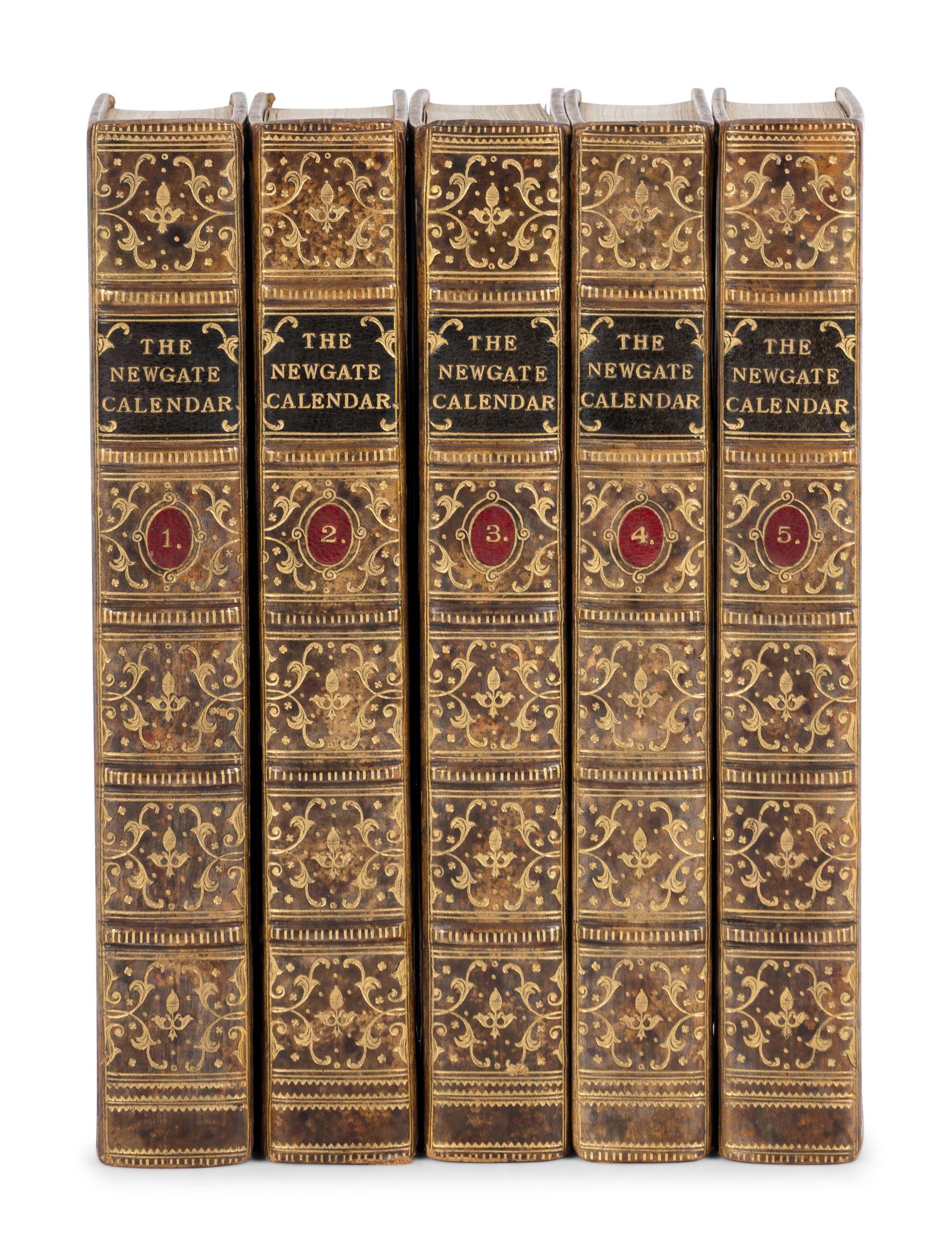 [BINDINGS]. A group of 3 works, most in contemporary calf bindings, comprising: