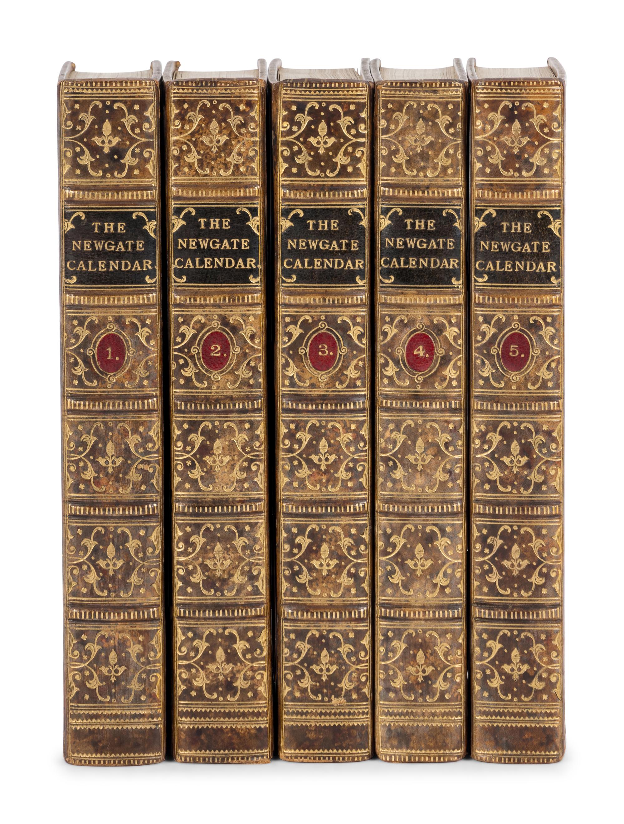 [BINDINGS]. A group of 3 works, most in contemporary calf bindings, comprising: