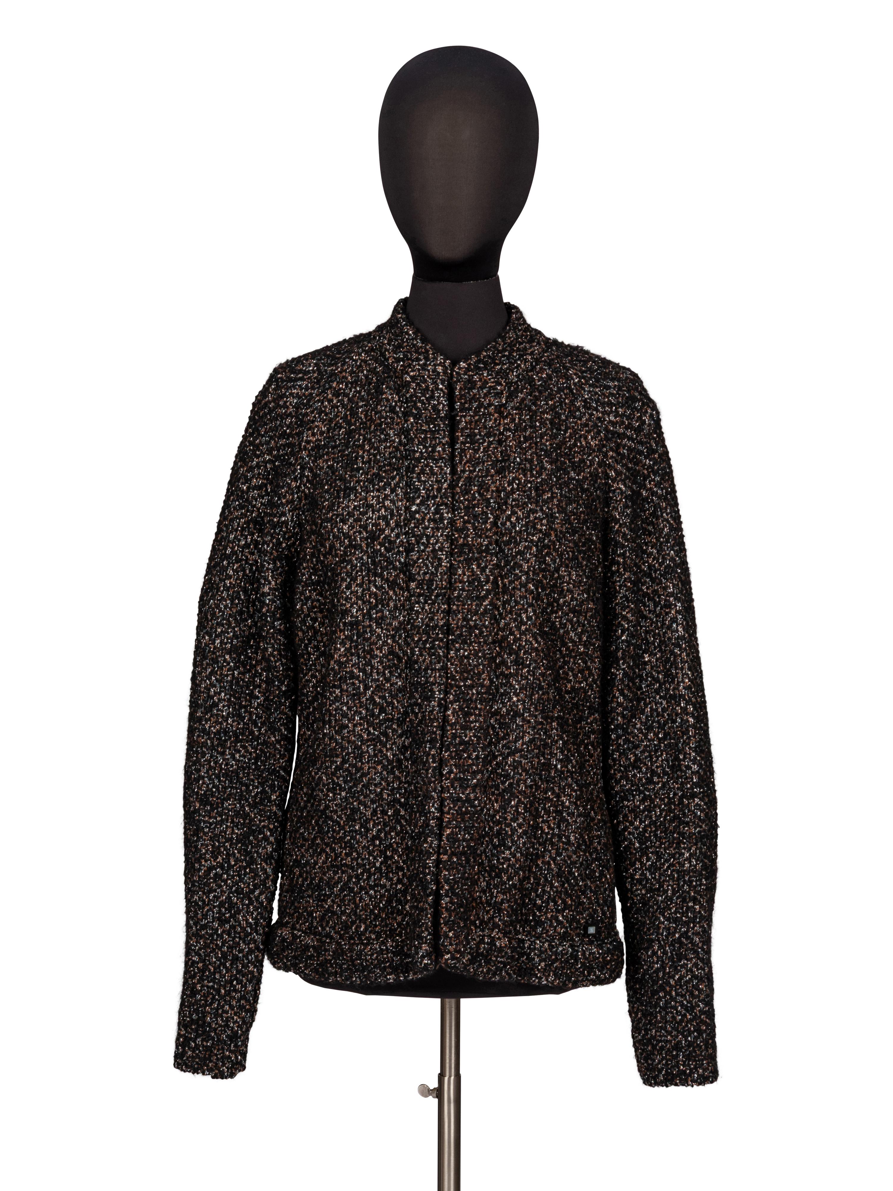 Chanel, Metallic Knit Cardigan