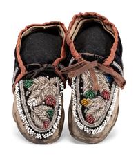 Haudenosaunee Beaded Moccasins