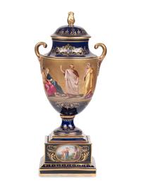 A Vienna Porcelain Urn