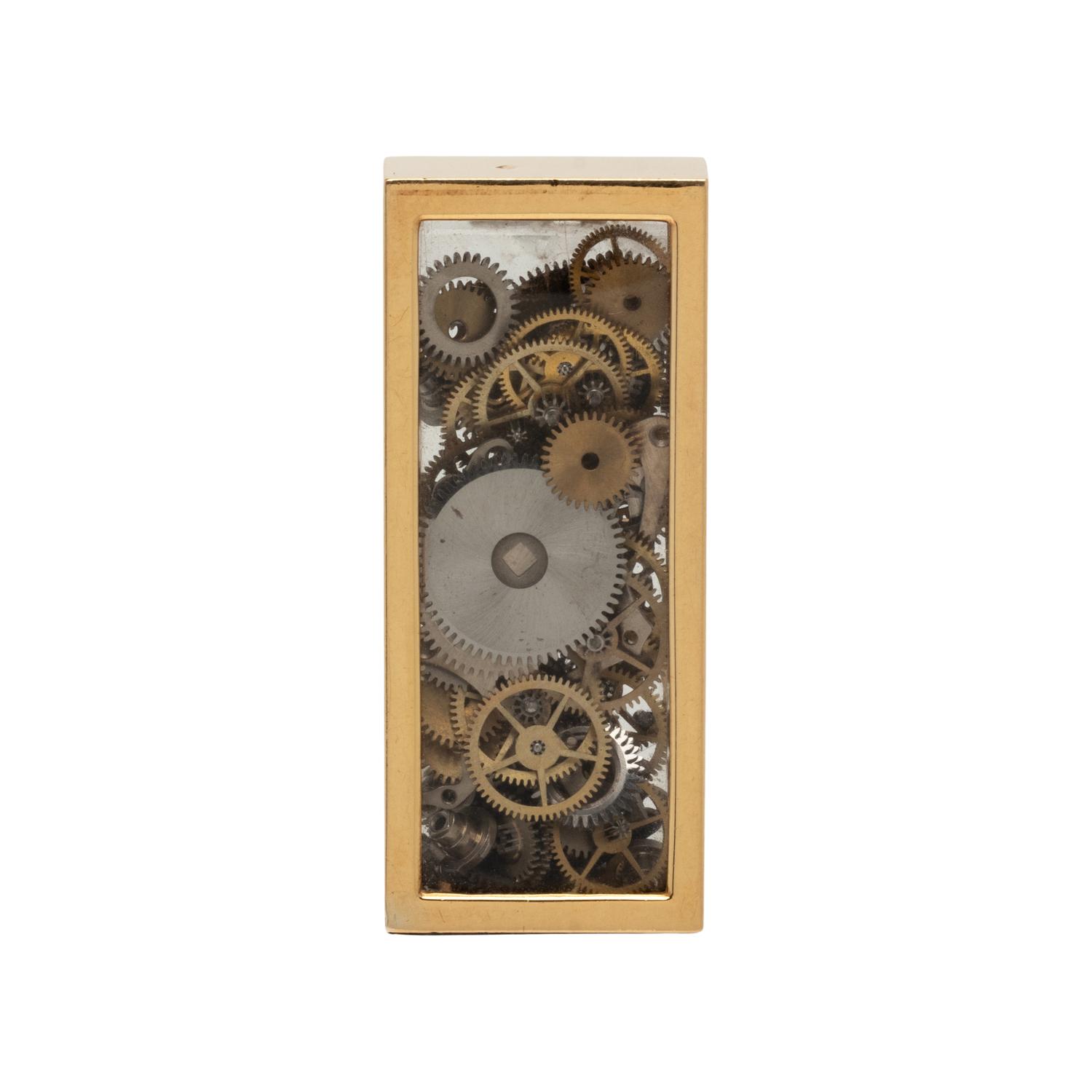 ARMAN (ARMANDO FERNANDEZ), LACLOCHE, WATCH PARTS BROOCH