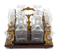 A Gilt Bronze Liquor Set