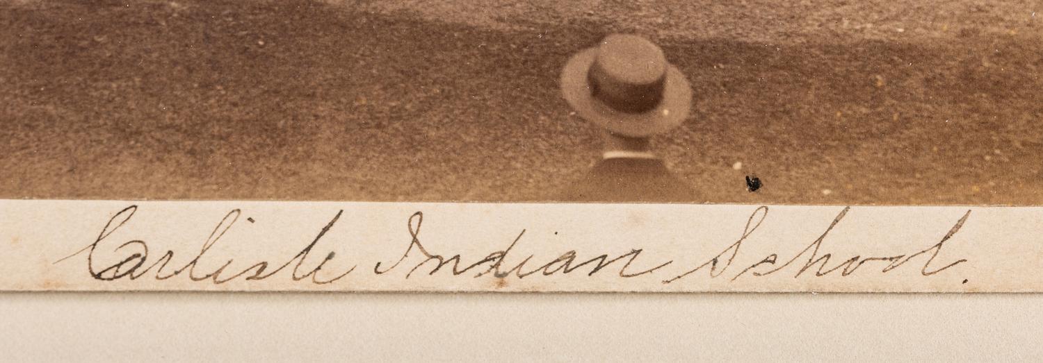 [CHOATE, John N. (1848-1902), photographer]. 3 photographs featuring Carlisle Indian School locations and events incl. Christmas party. [Carlisle, PA], n.d.