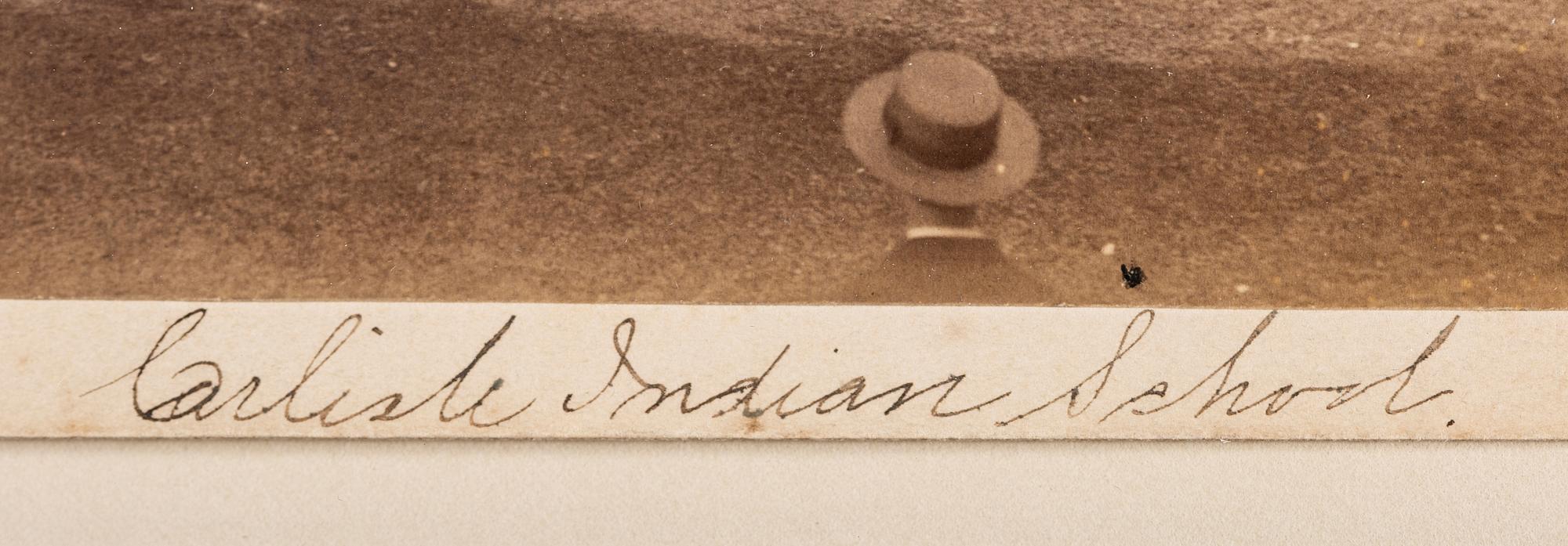 [CHOATE, John N. (1848-1902), photographer]. 3 photographs featuring Carlisle Indian School locations and events incl. Christmas party. [Carlisle, PA], n.d.