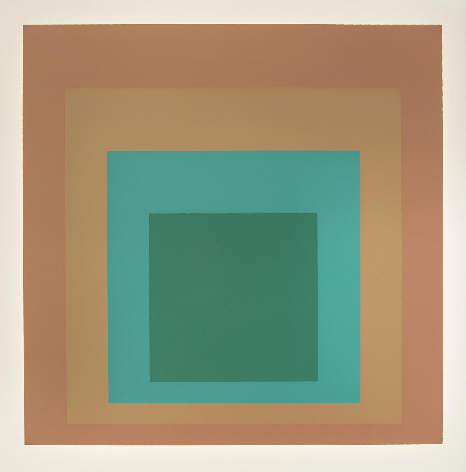 Reserved (Plate 9 from Homage to the Square: Ten Works by Josef Albers ), 1962