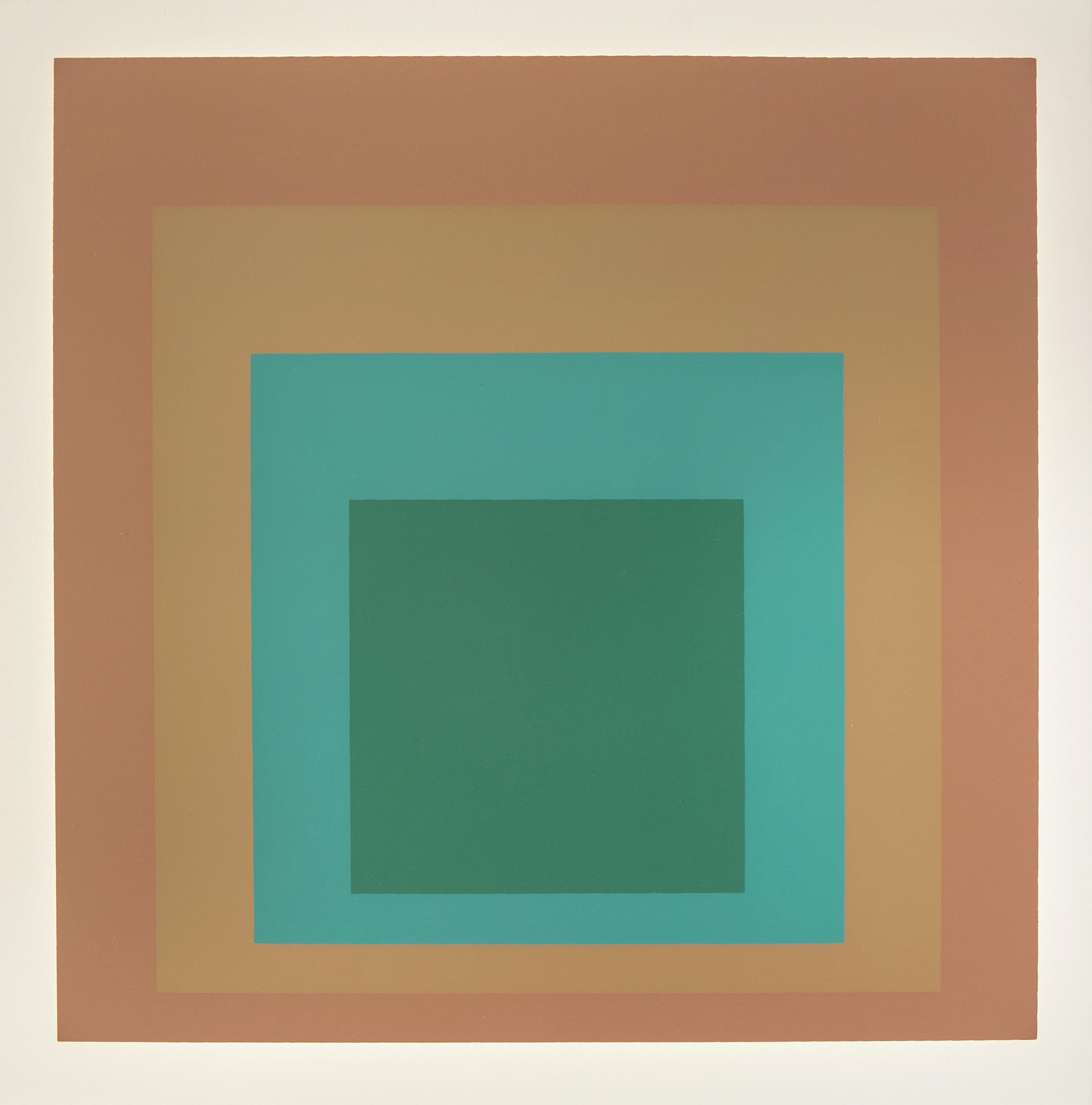 Reserved (Plate 9 from Homage to the Square: Ten Works by Josef Albers ), 1962