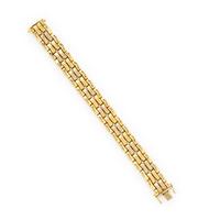 YELLOW GOLD LINK BRACELET