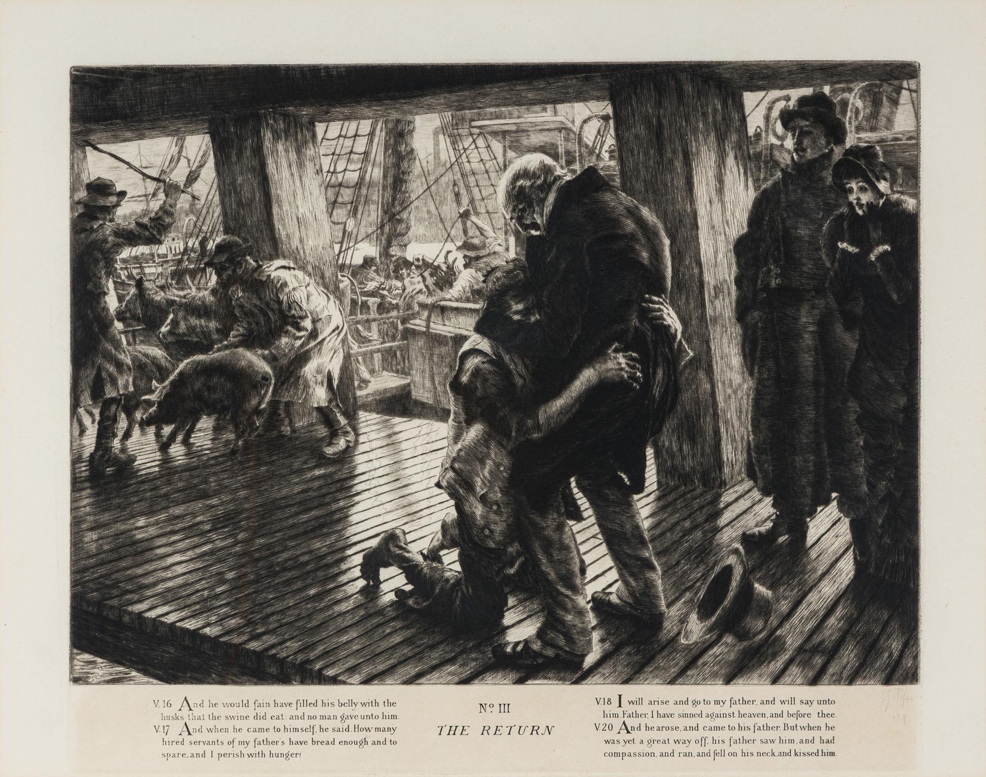 L’enfant prodigue (Suite of Five) , 1882