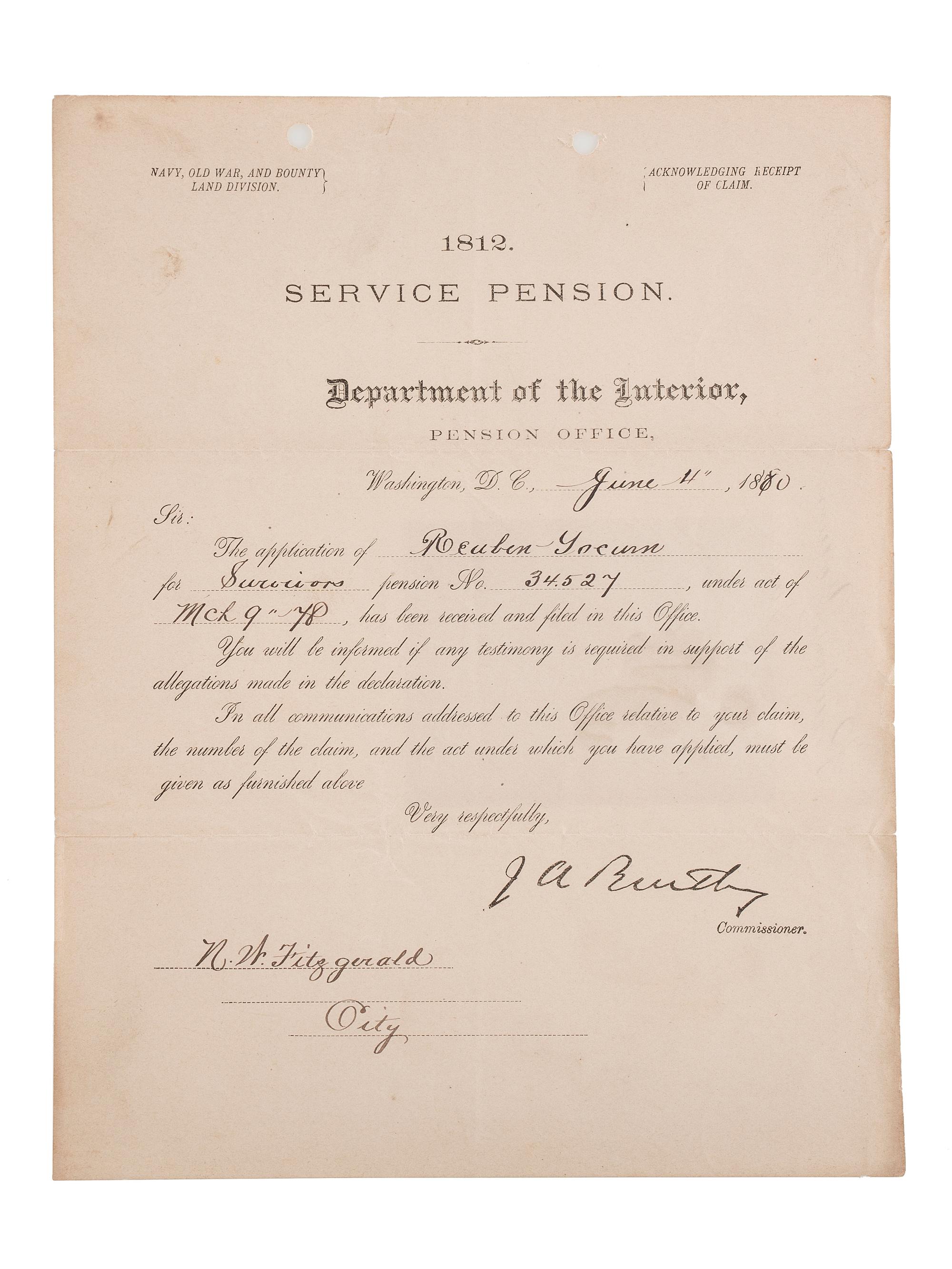 [SLAVERY & ABOLITION] -- [COCKRAN, Francis S. (1814-1886)]. Archive of letters to Maryland abolitionist and Underground Railroad supporter, comprising: