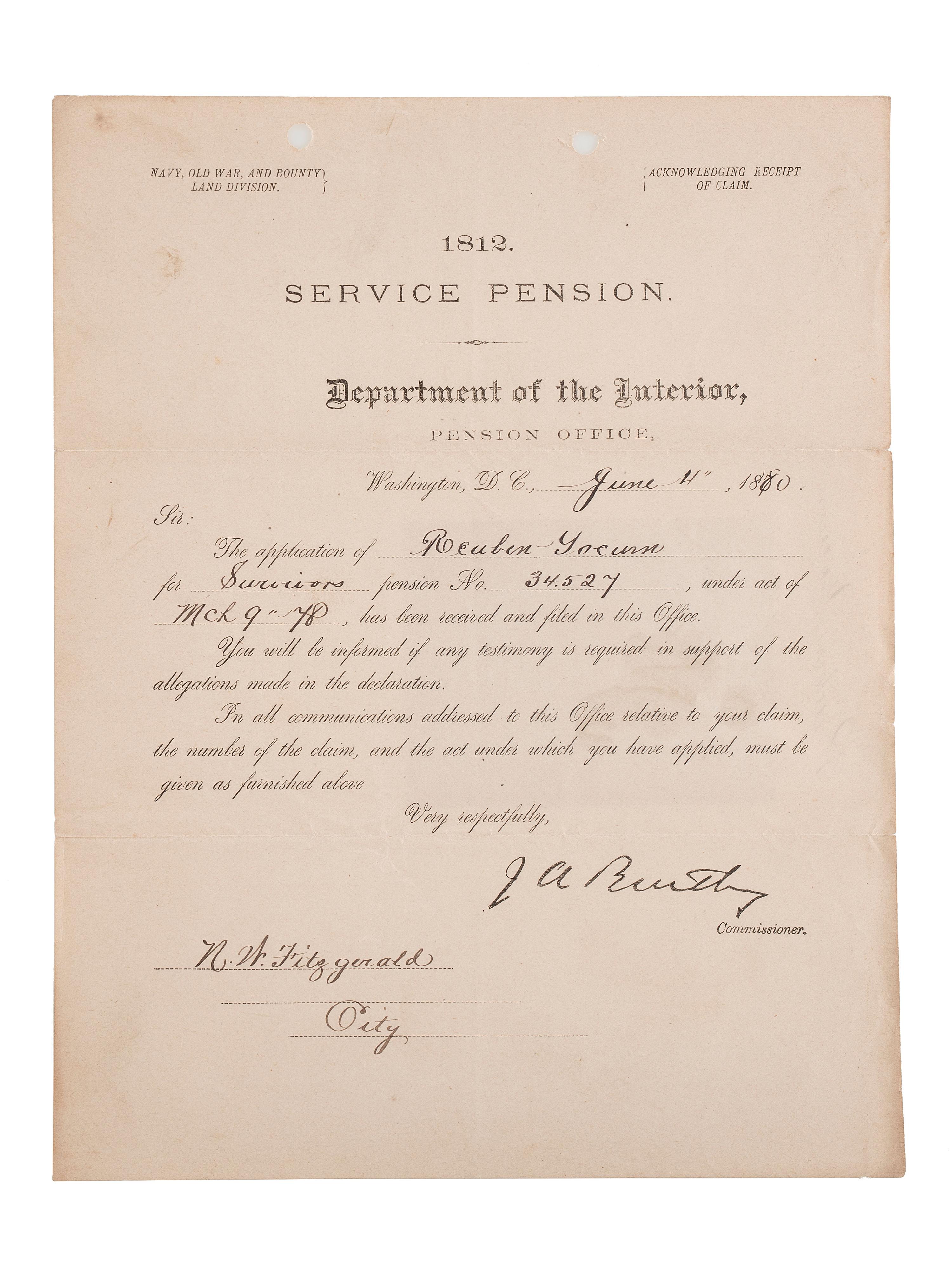 [SLAVERY & ABOLITION] -- [COCKRAN, Francis S. (1814-1886)]. Archive of letters to Maryland abolitionist and Underground Railroad supporter, comprising: