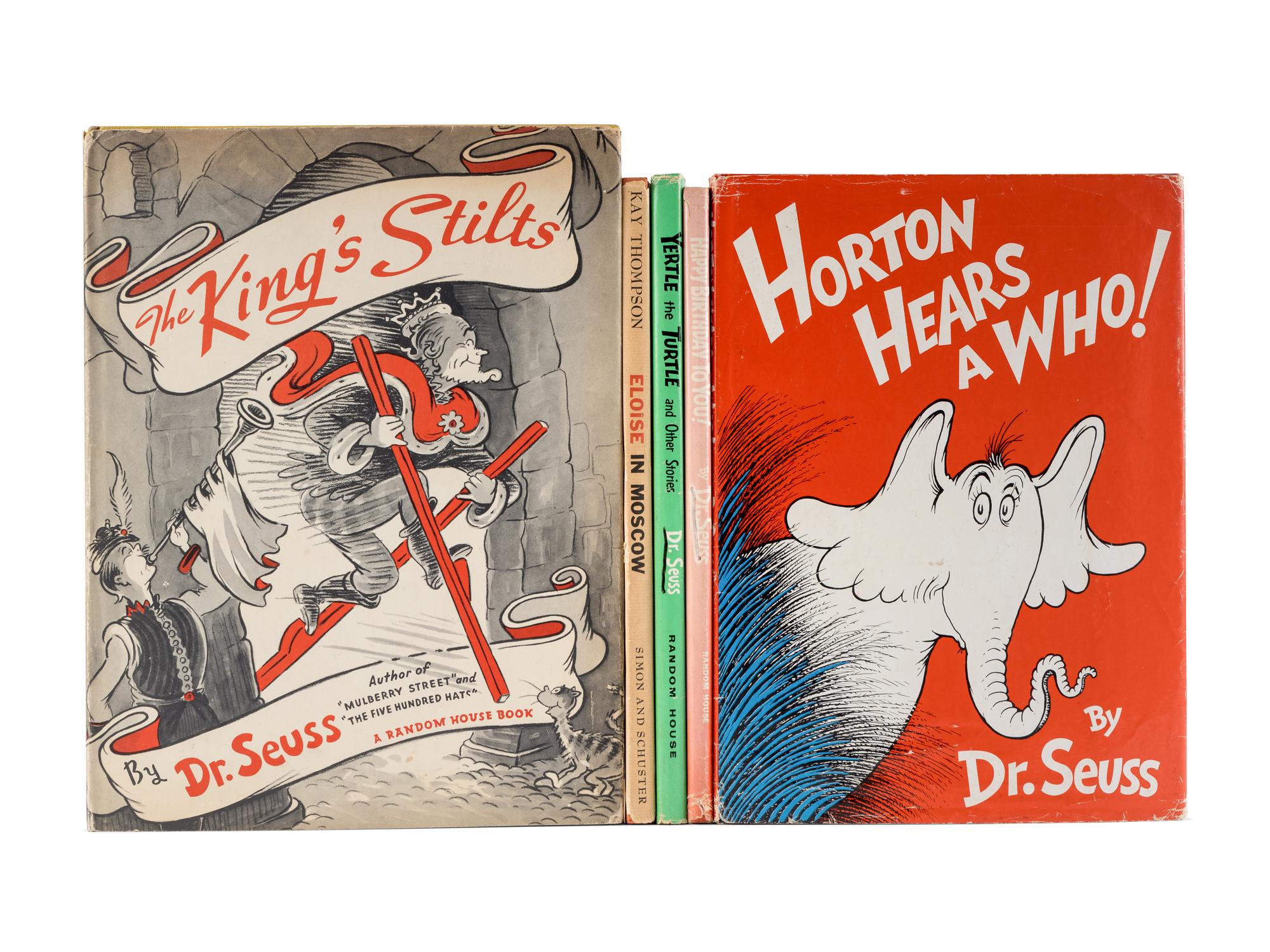 [CHILDREN'S BOOKS]. A group of 5 works, comprising: