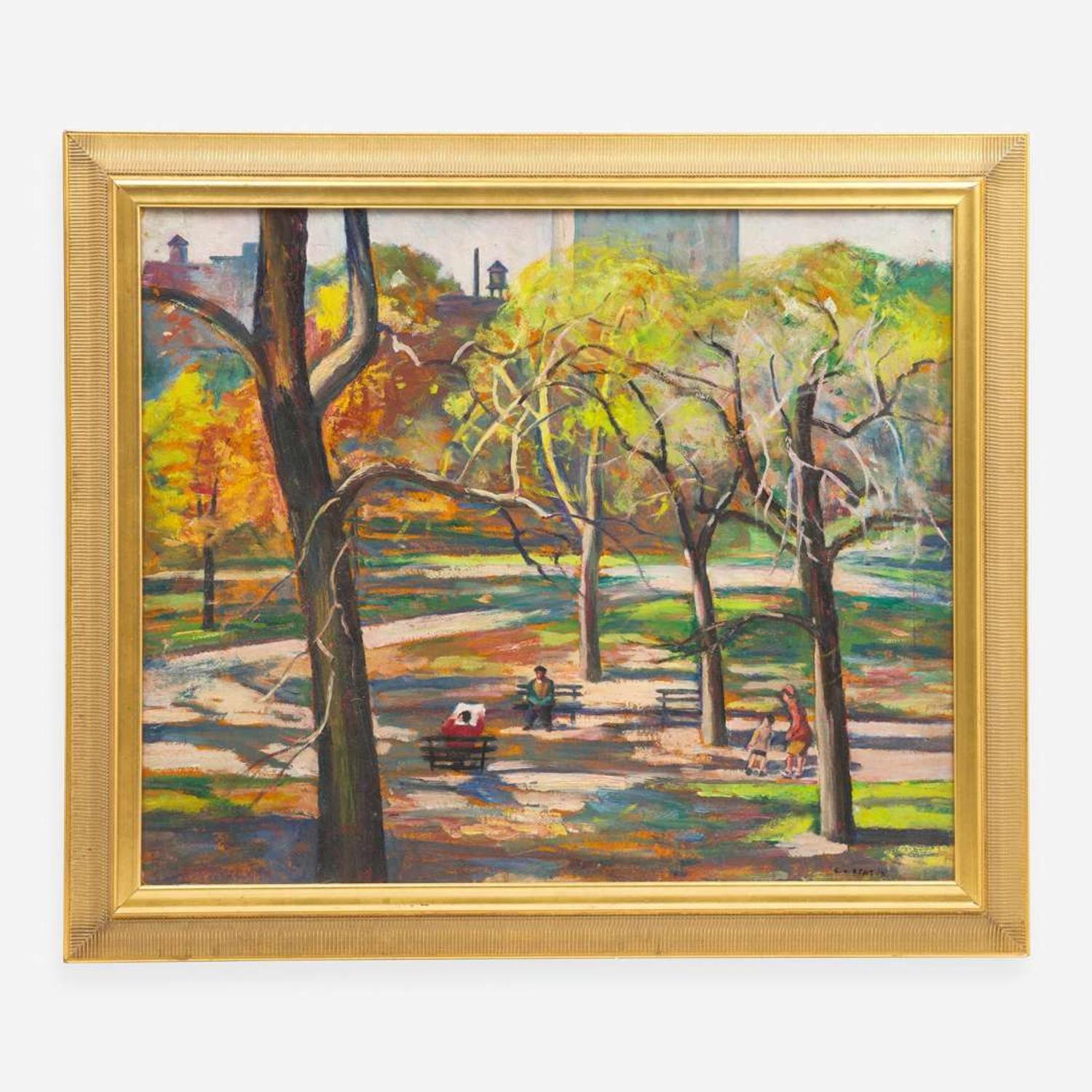 Ethel V. Ashton (American, 1896–1975) Washington Square