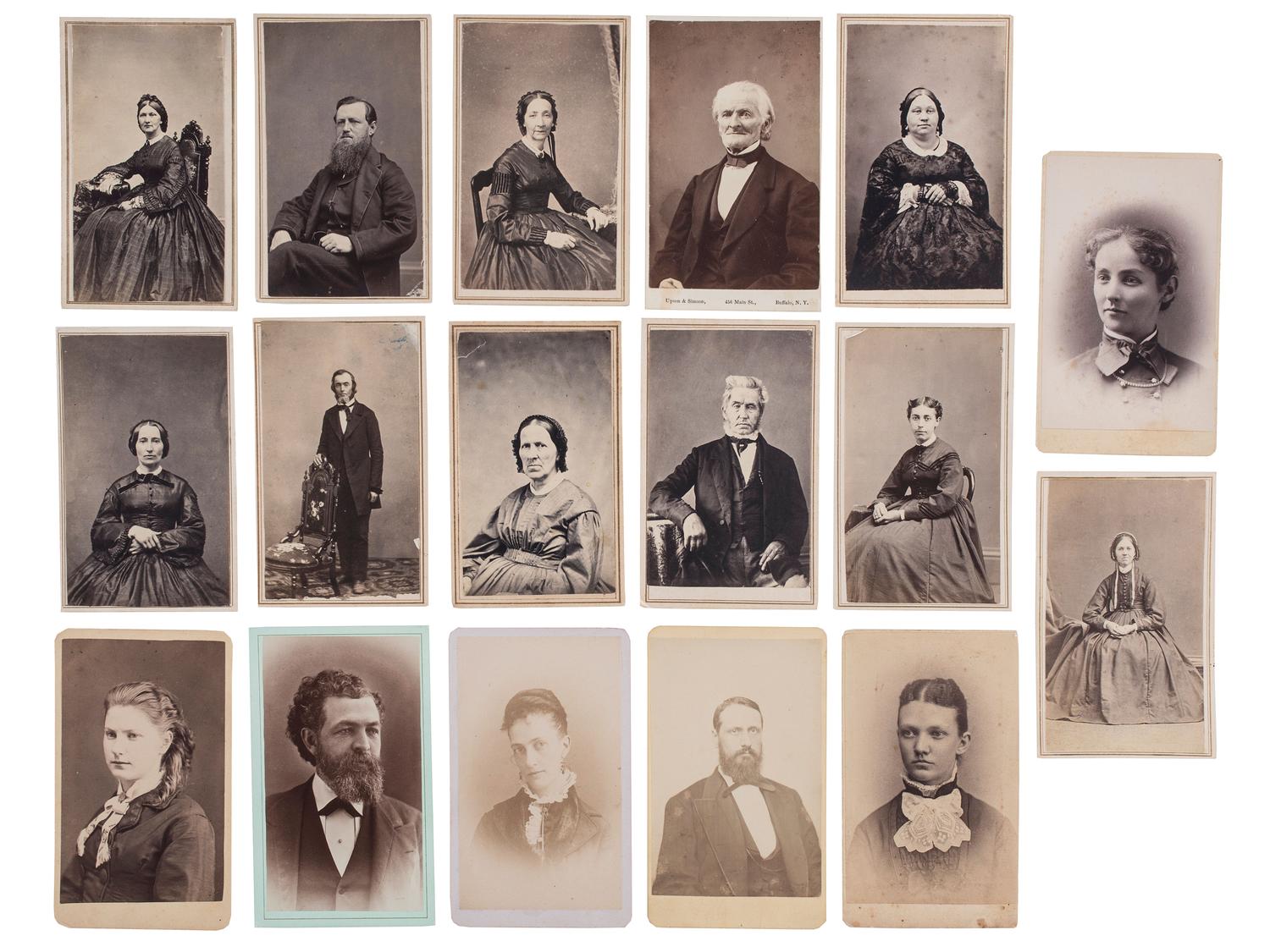[TRUTH, Sojourner (1797-1883)]. CDV of Sojourner Truth with flowers. Uncredited: Michigan, 1864.