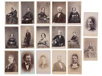 [TRUTH, Sojourner (1797-1883)]. CDV of Sojourner Truth with flowers. Uncredited: Michigan, 1864.