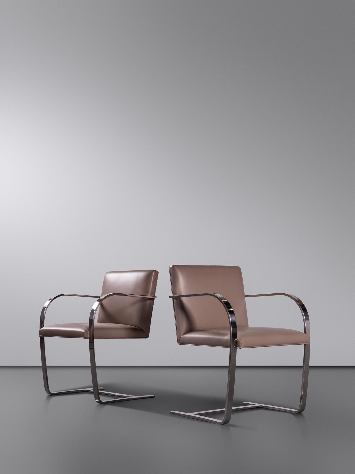 Set of Six 'Brno' Chairs, c. 1999 Knoll Studio, USA