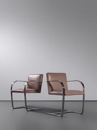 Set of Six 'Brno' Chairs, c. 1999 Knoll Studio, USA