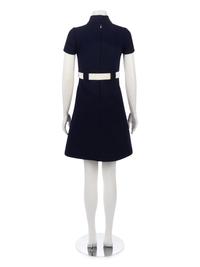 André Courrèges Belted Day Dress, 1960s
