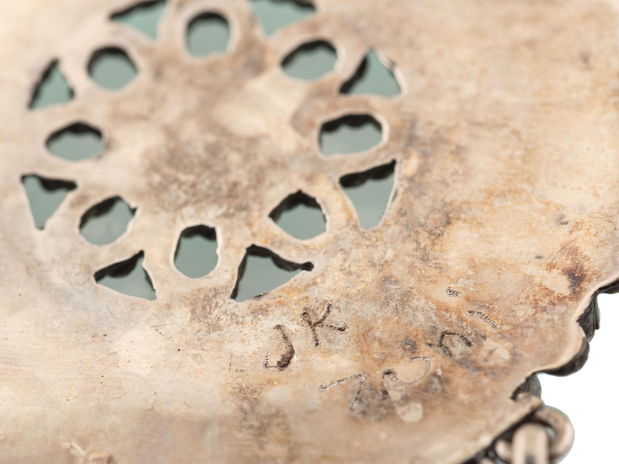 Zuni Silver and Petit Point Turquoise Necklace, Rings, AND Screw-back Earrings