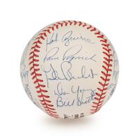 A 1969 Chicago Cubs Team Signed Autograph Baseball (Beckett Authentication Services Letter),