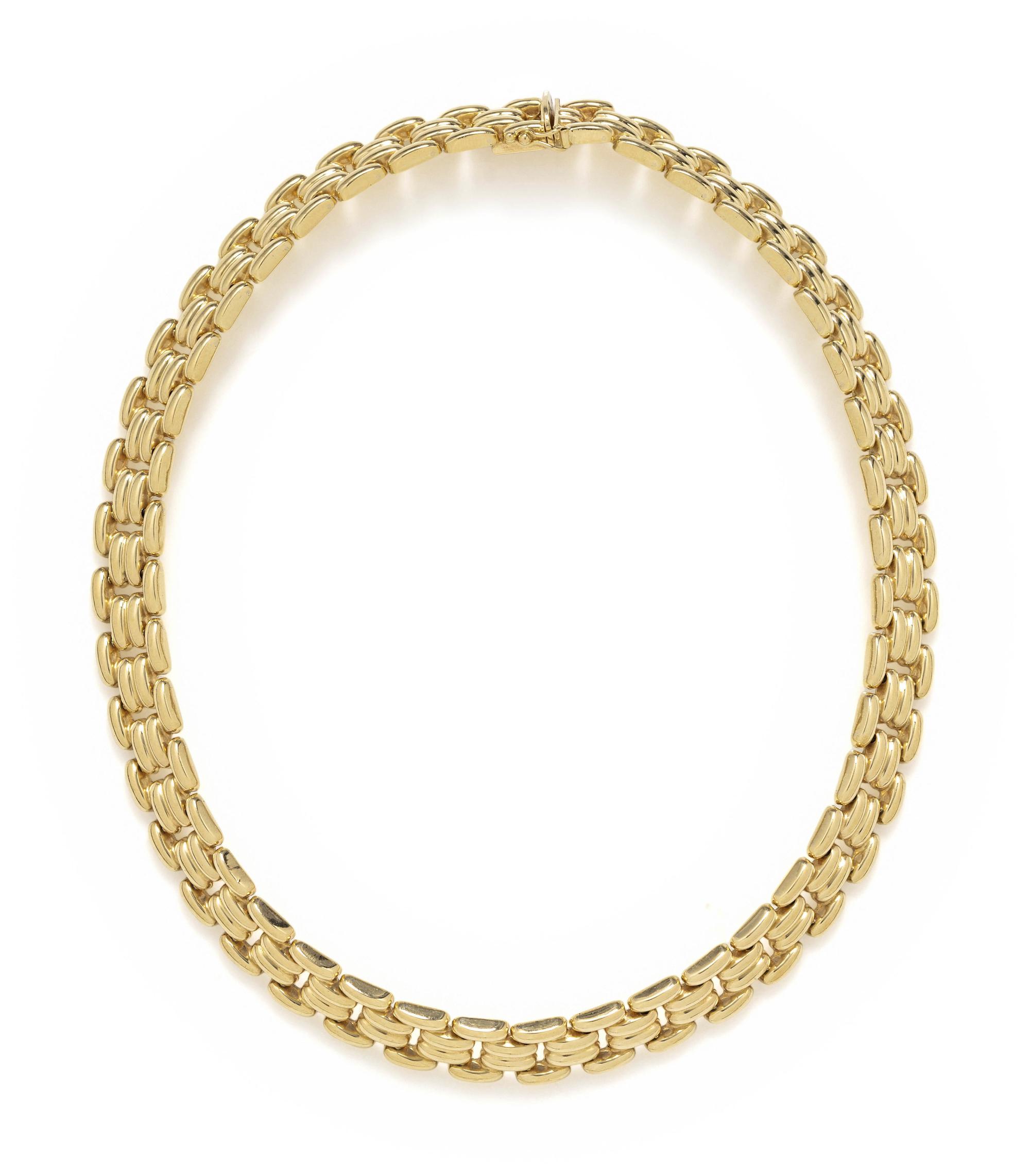 YELLOW GOLD NECKLACE