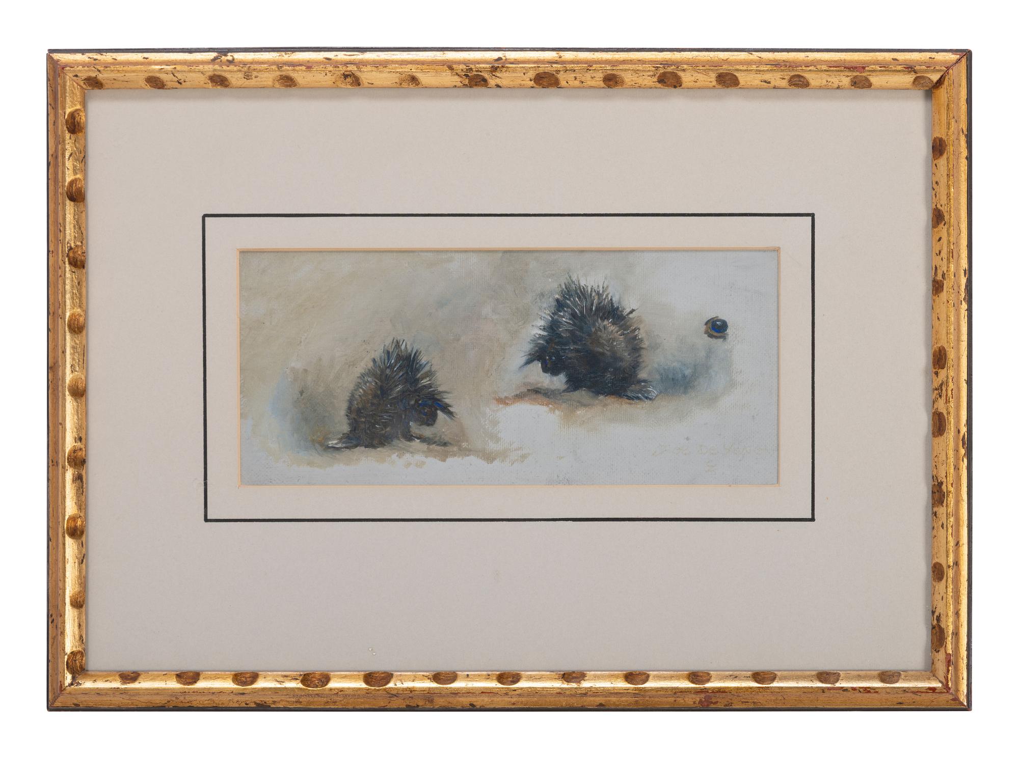 C. M. Russell's Pet Porcupine
